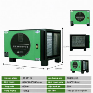 Máy lọc khói tĩnh điện JD-EP-10